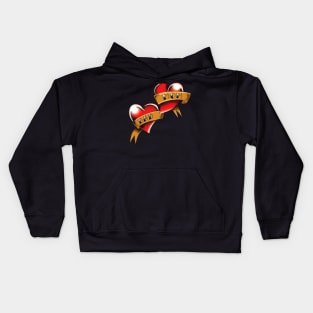 Two Hearts Kids Hoodie